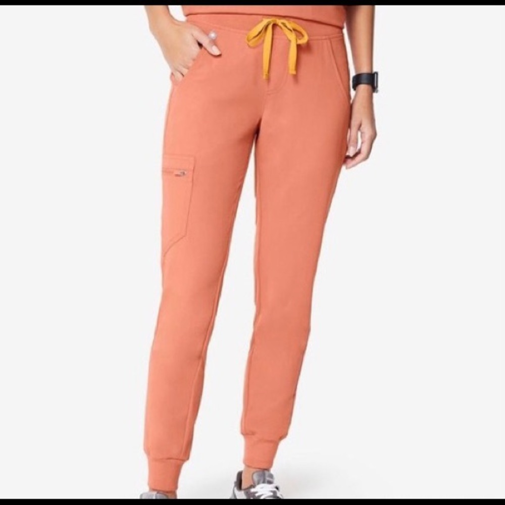 ISO FIGS CORAL ZAMORA JOGGER PANTS XXS PETITE
